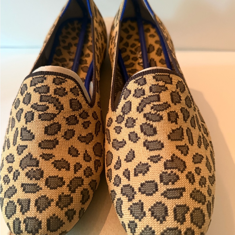 Rothy's Spotted Print Slip-On Flats Women’s New In Box Size 9